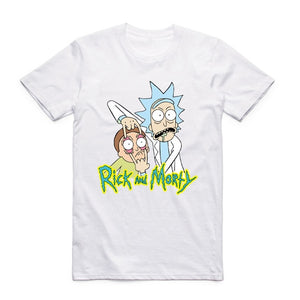 Rick And Morty Pickle Rick Asian Size Cartoon T-shirt