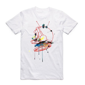 Panda Space Print T-shirt