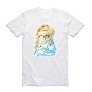 Print Miyazaki Hayao T Shirt