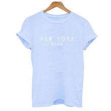 Load image into Gallery viewer, New York Soho Letter Tshirts