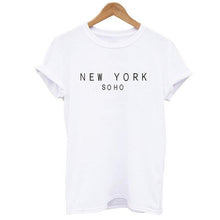 Load image into Gallery viewer, New York Soho Letter Tshirts