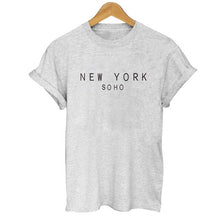 Load image into Gallery viewer, New York Soho Letter Tshirts